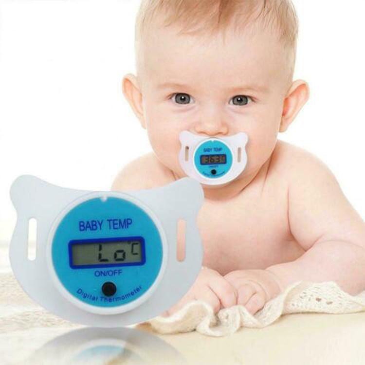 summer infant pacifier thermometer battery Baby pacifier digital thermometer Pink