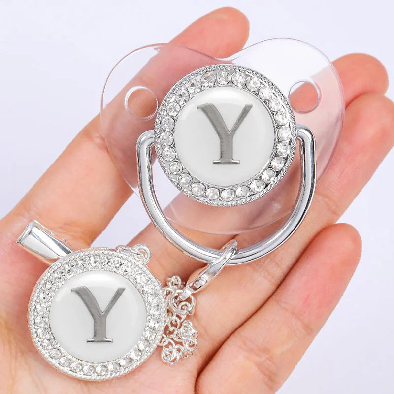 Luxury Silver Bling Pacifier