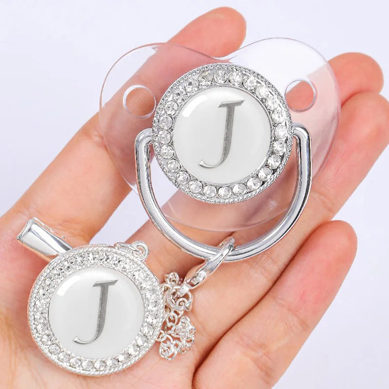 Luxury Silver Bling Pacifier