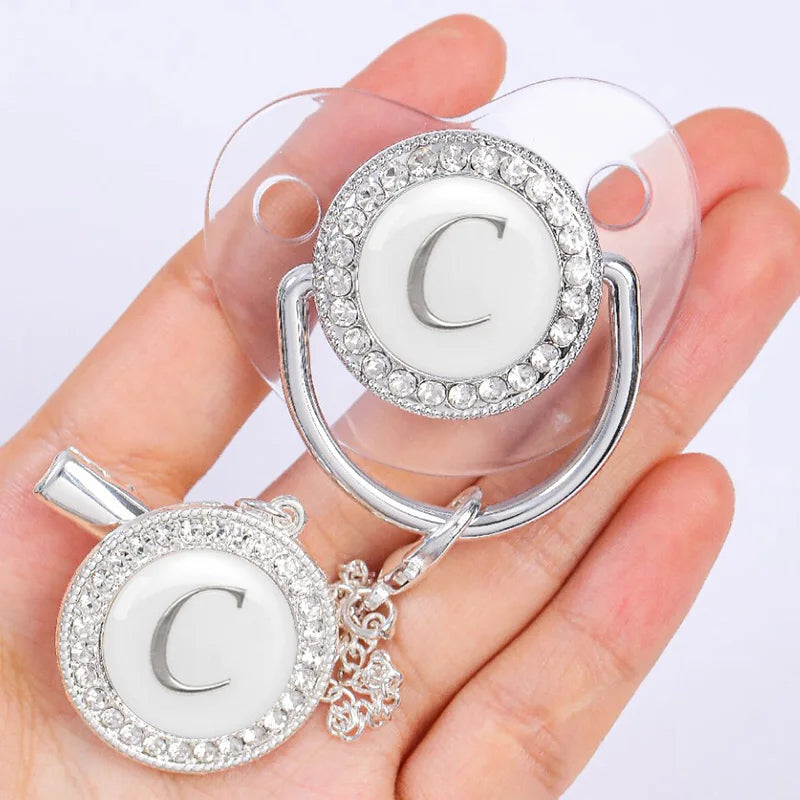 Luxury Silver Bling Pacifier