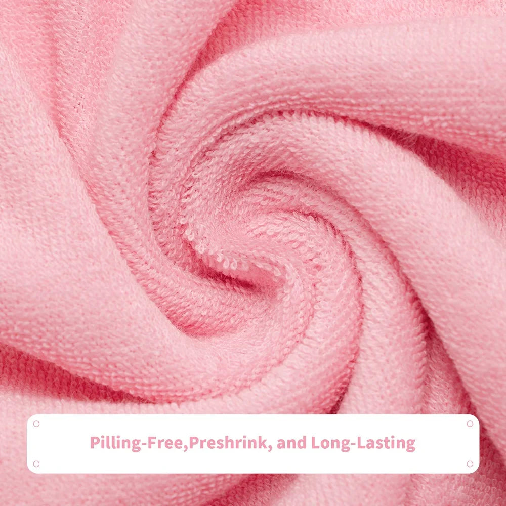 Cartoon Baby Bath Soft Hooded Towels