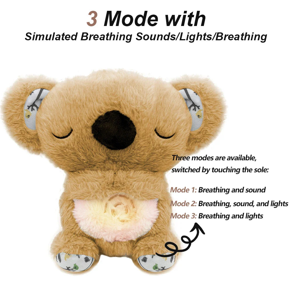 Breathing Bear Baby Soothing Toy