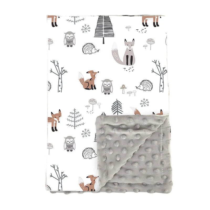 Winter Baby Swaddle Blanket