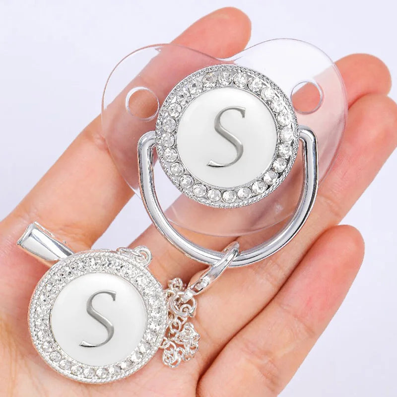 Luxury Silver Bling Pacifier