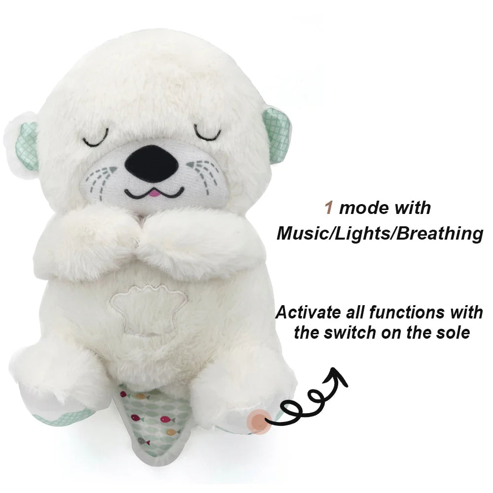 Breathing Bear Baby Soothing Toy