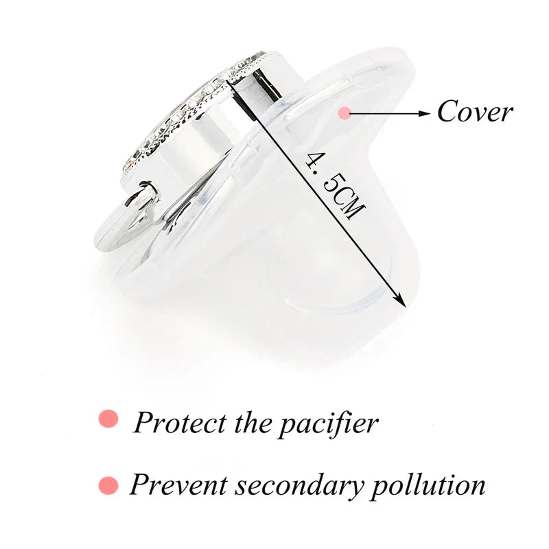 Luxury Silver Bling Pacifier