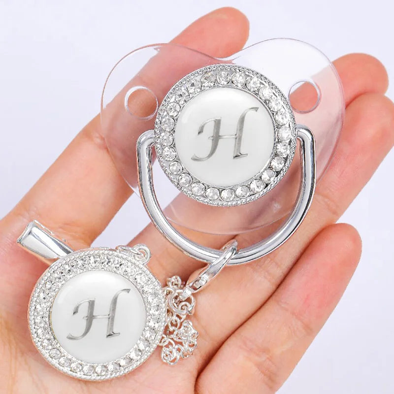 Luxury Silver Bling Pacifier