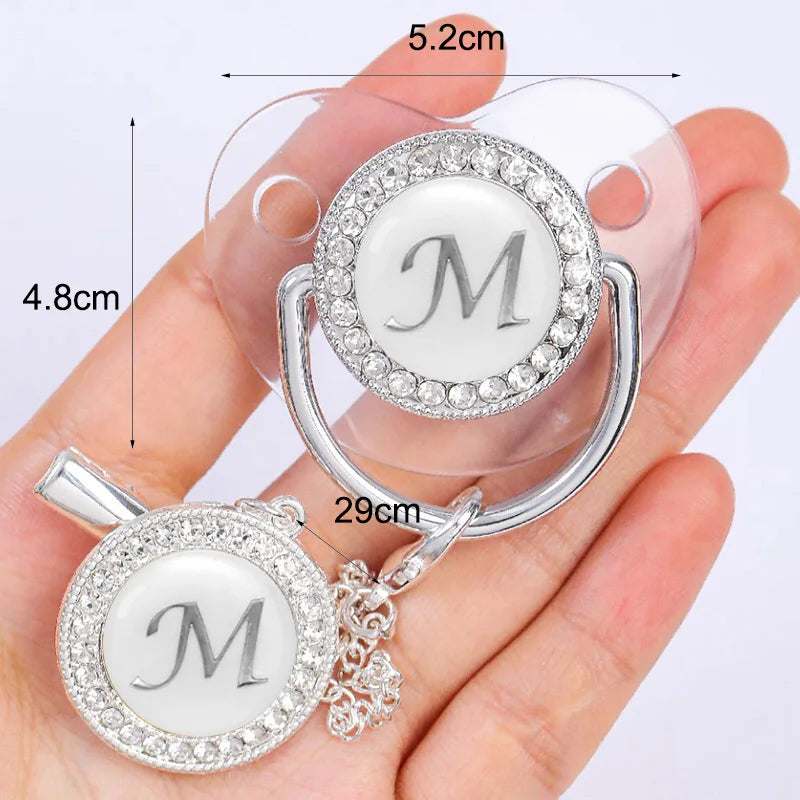 Luxury Silver Bling Pacifier