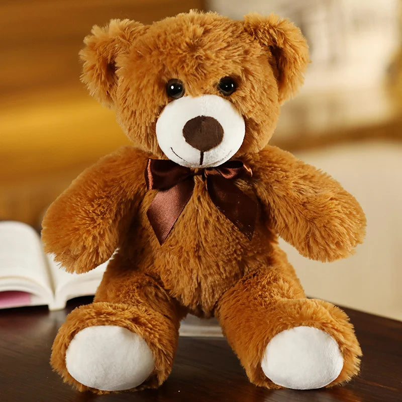 Cute Colorful Bow Tie Teddy Bear