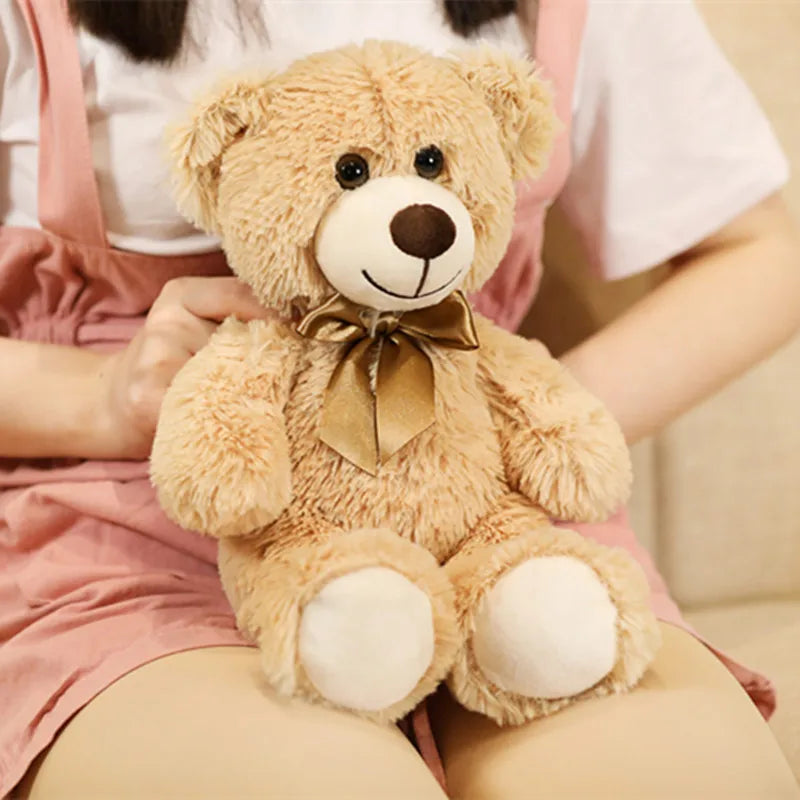 Cute Colorful Bow Tie Teddy Bear