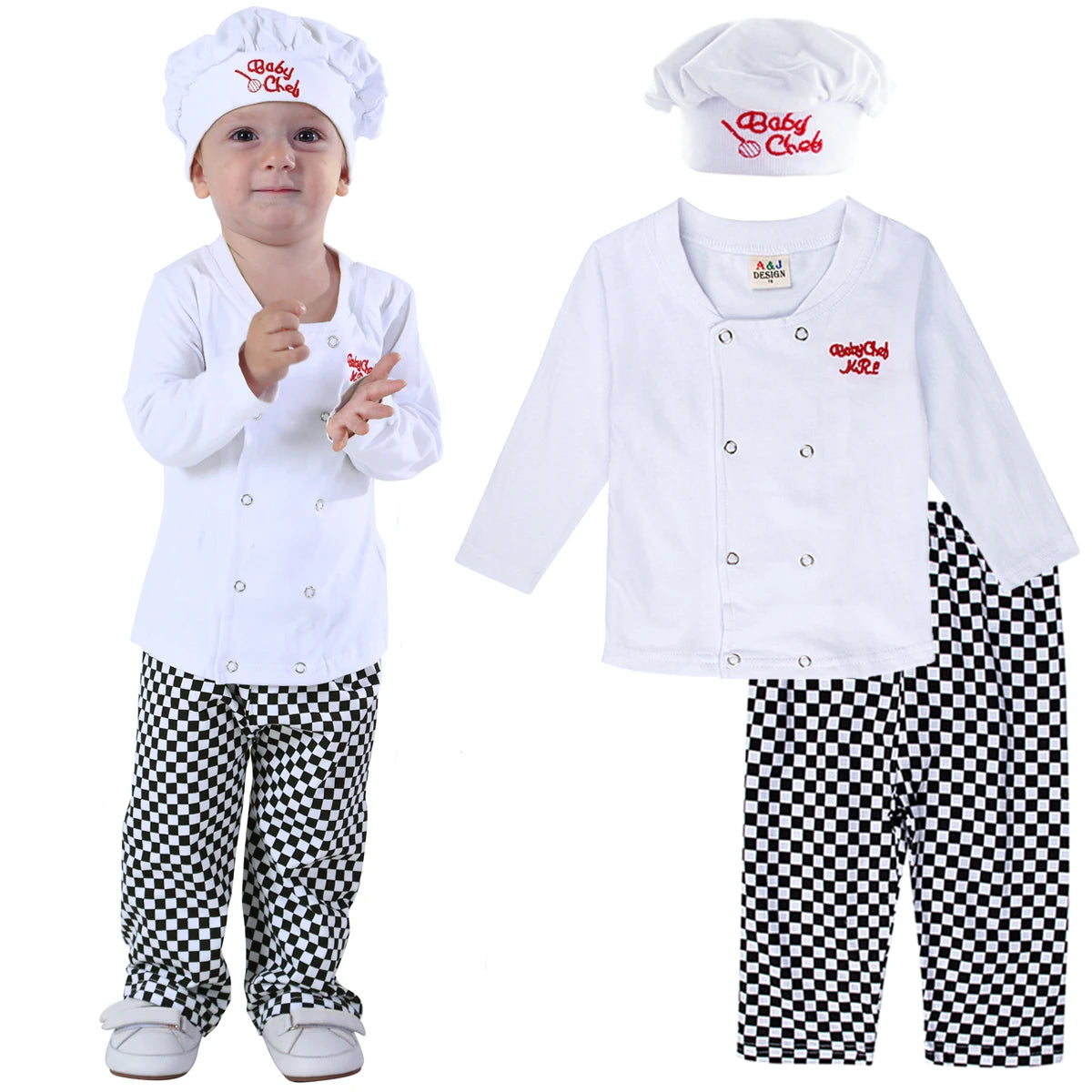 Kids Little Chef Play Costume