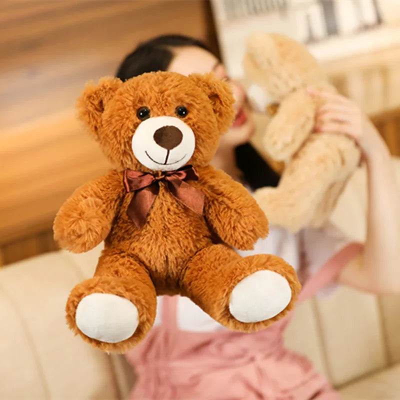 Cute Colorful Bow Tie Teddy Bear