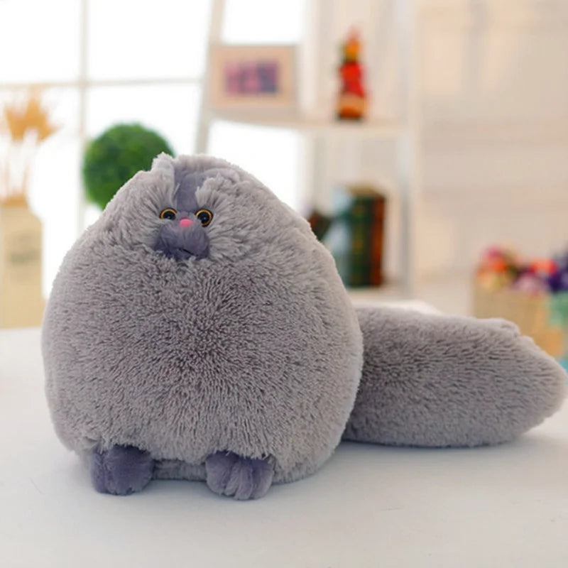 Fluffy Persian Cat Plush Toy