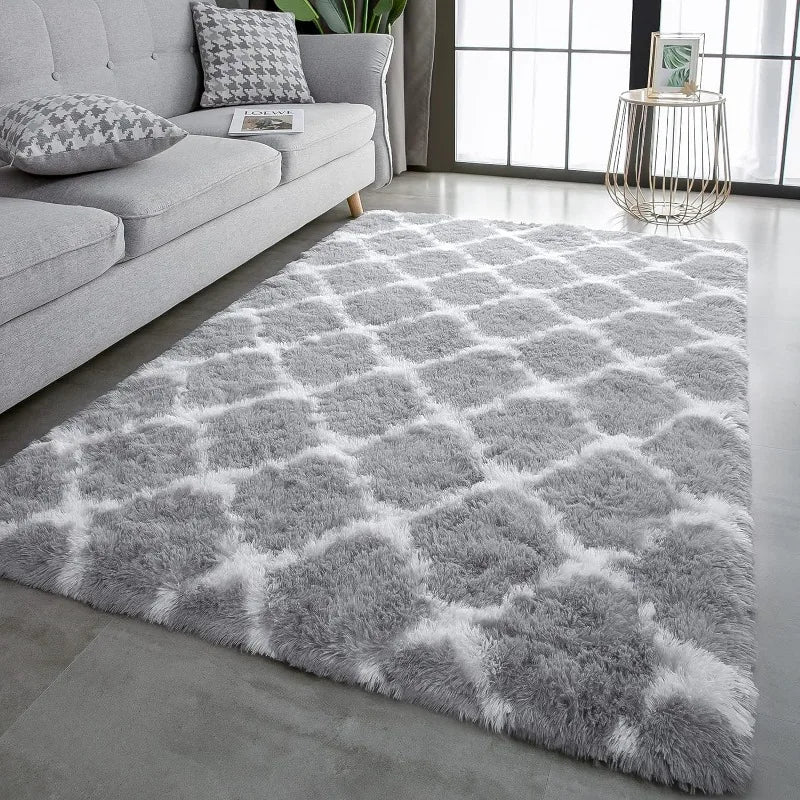 Fluffy Shaggy Area Rugs