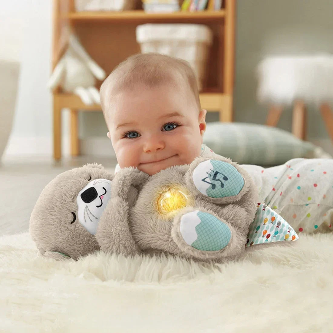 Baby Breathing Bear Toy