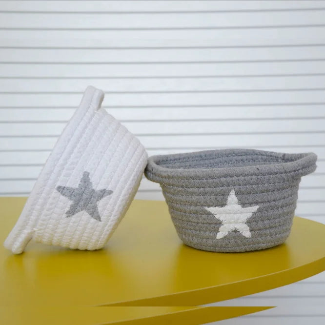 Nordic Linen Storage Baskets