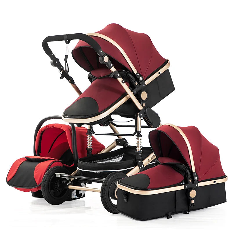 3 in 1 baby stroller Luxury