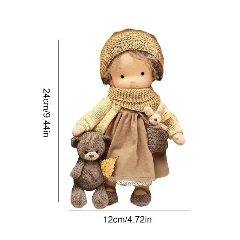 Cute Knitted Baby Stuffed Toy