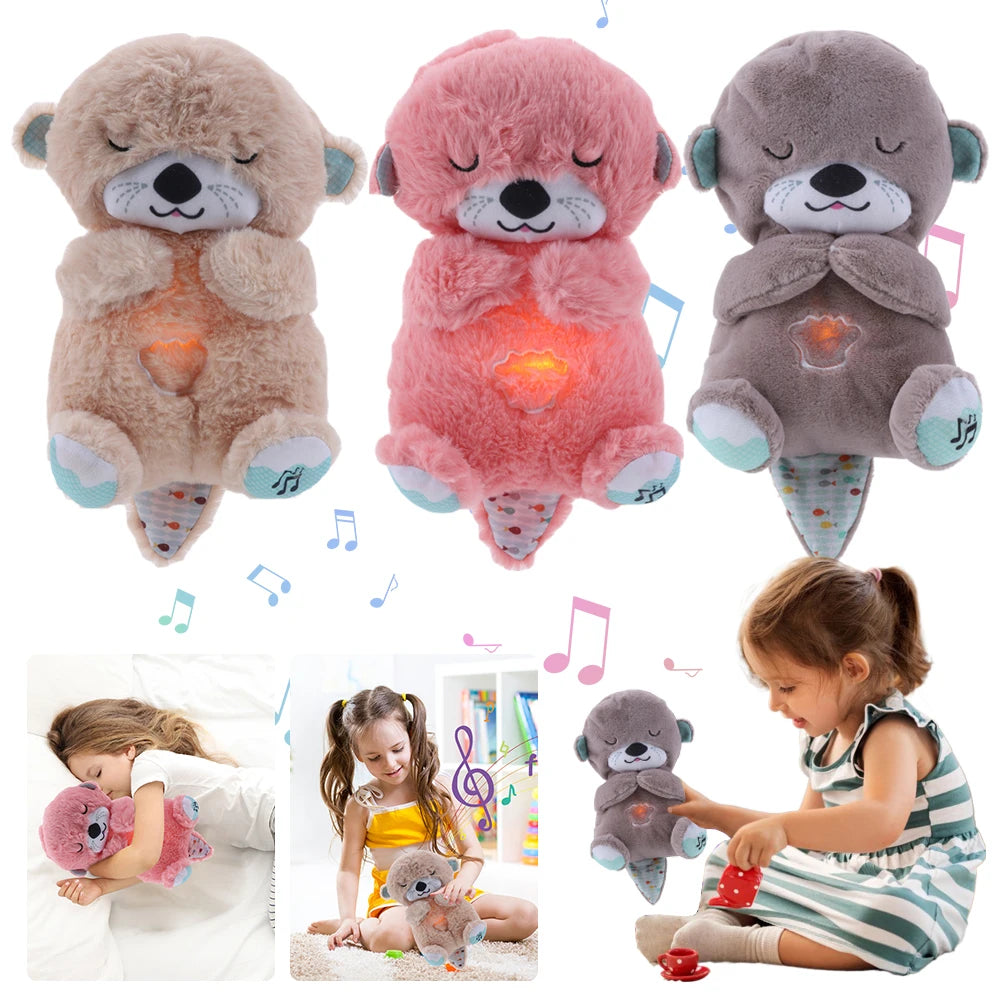 Baby Breathing Bear Soothing Toy