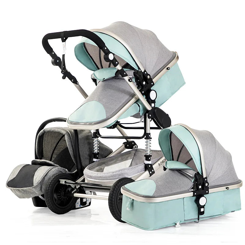 3 in 1 baby stroller Luxury