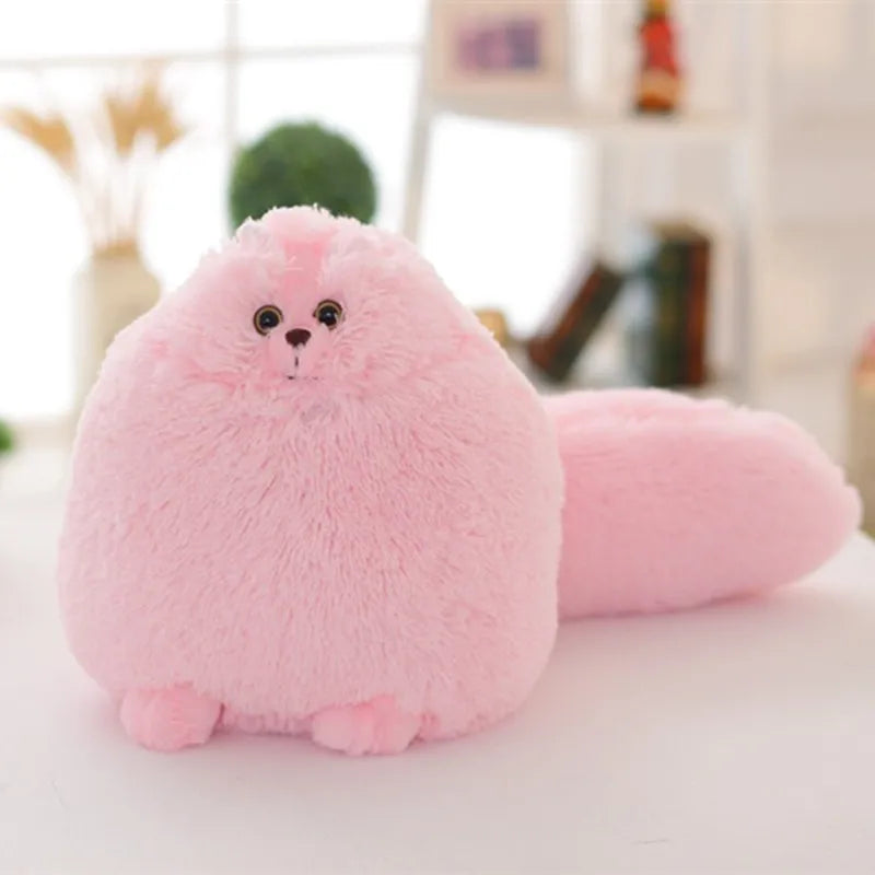 Fluffy Persian Cat Plush Toy