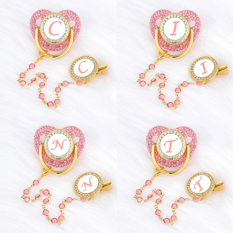 Princess Baby Letter Pacifier